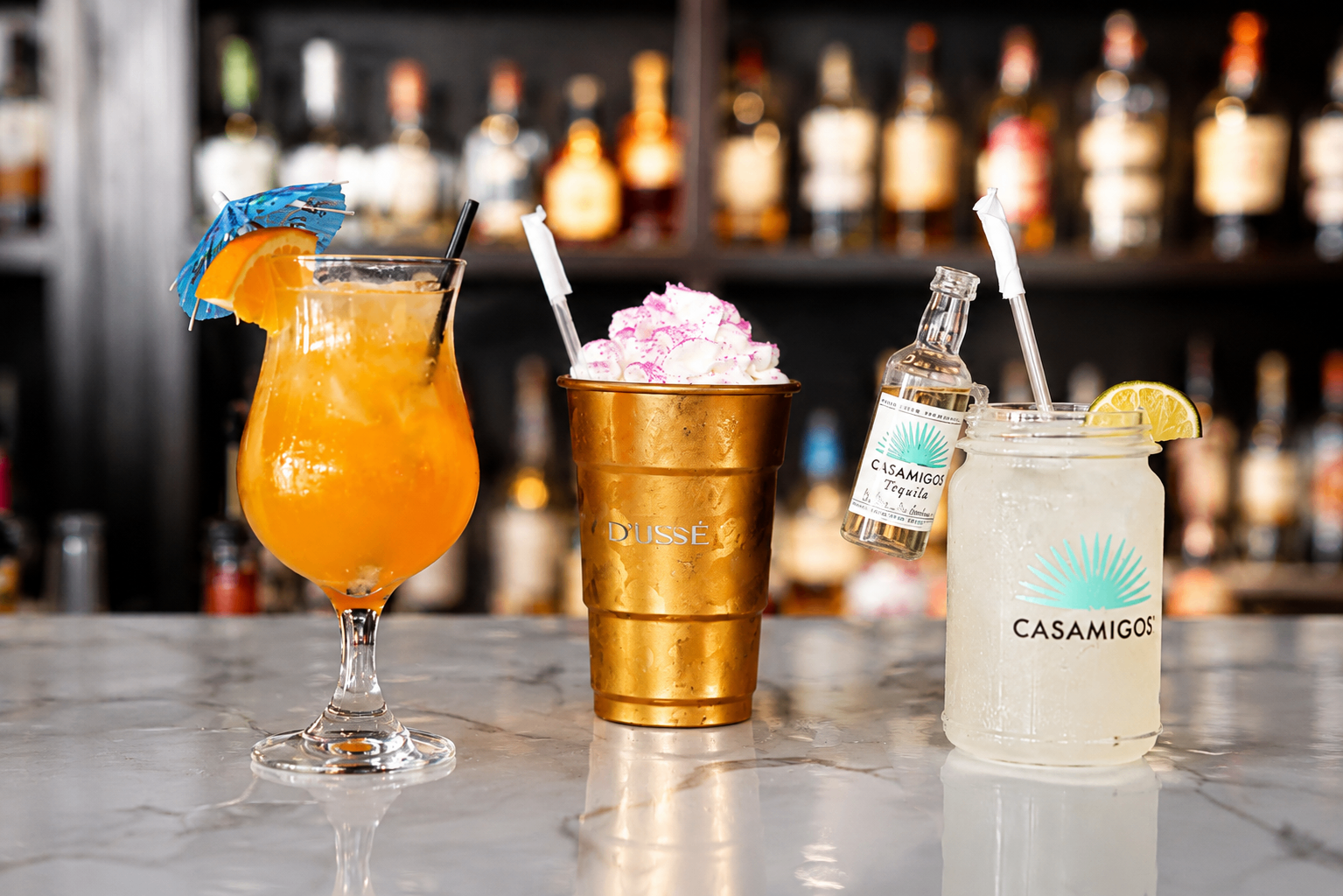 Premium cocktails at Cross Ultra Lounge 2.0
